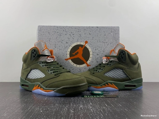MaikeSneakers DD0587-308 Air Olive Jordan 5 0722